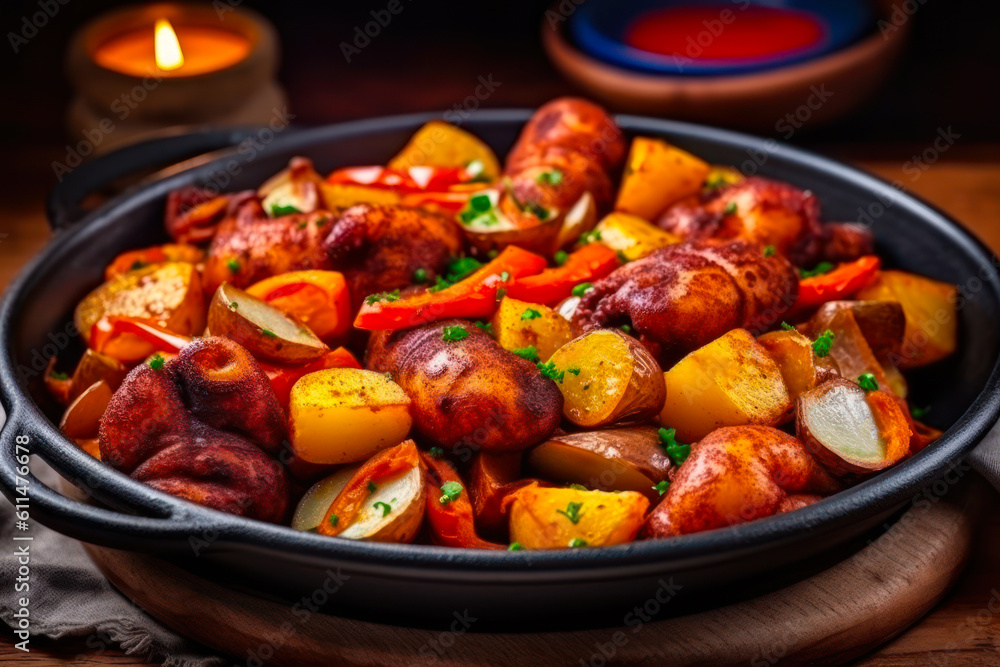 baked potatoes with meat generative ai baked potatoes with meat generative ai