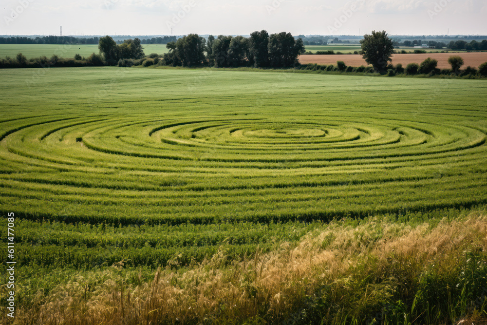 Crop Circles generative ai Crop Circles generative ai