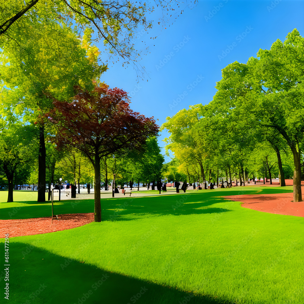 Fototapeta premium Park