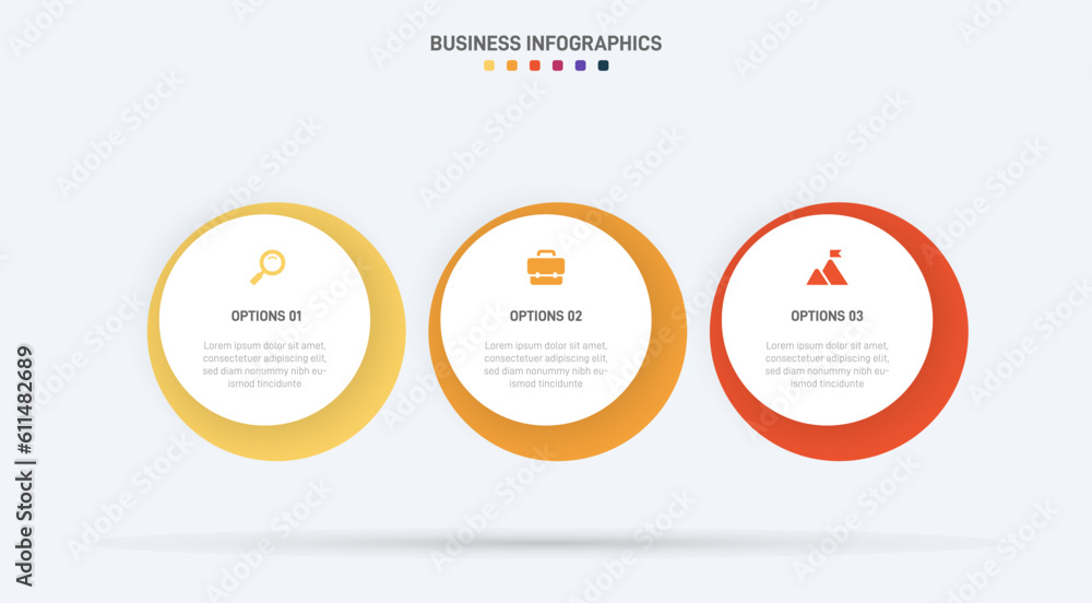 Timeline infographic with infochart. Modern presentation template with 3 spets for business process. Website template on white background for concept modern design. Horizontal layout. Timeline infographic with infochart. Modern presentation template with 3 spets for business process. Website template on white background for concept modern design. Horizontal layout.