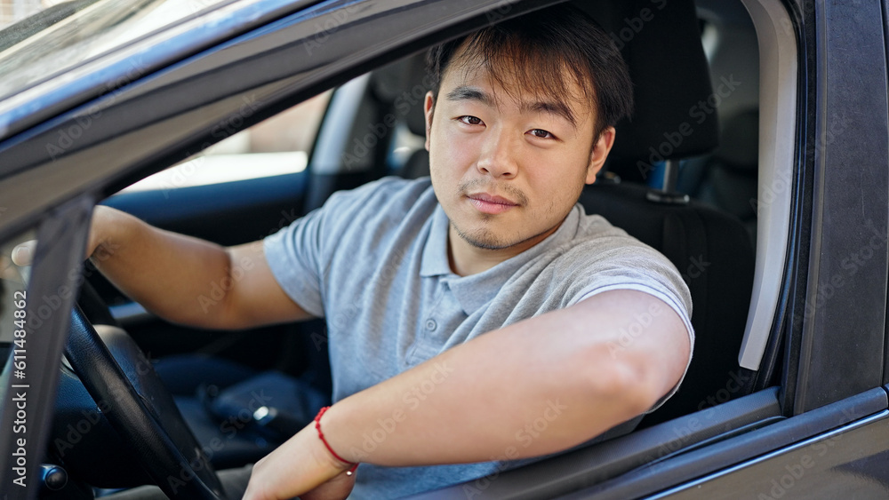 driving car at street driving car at street