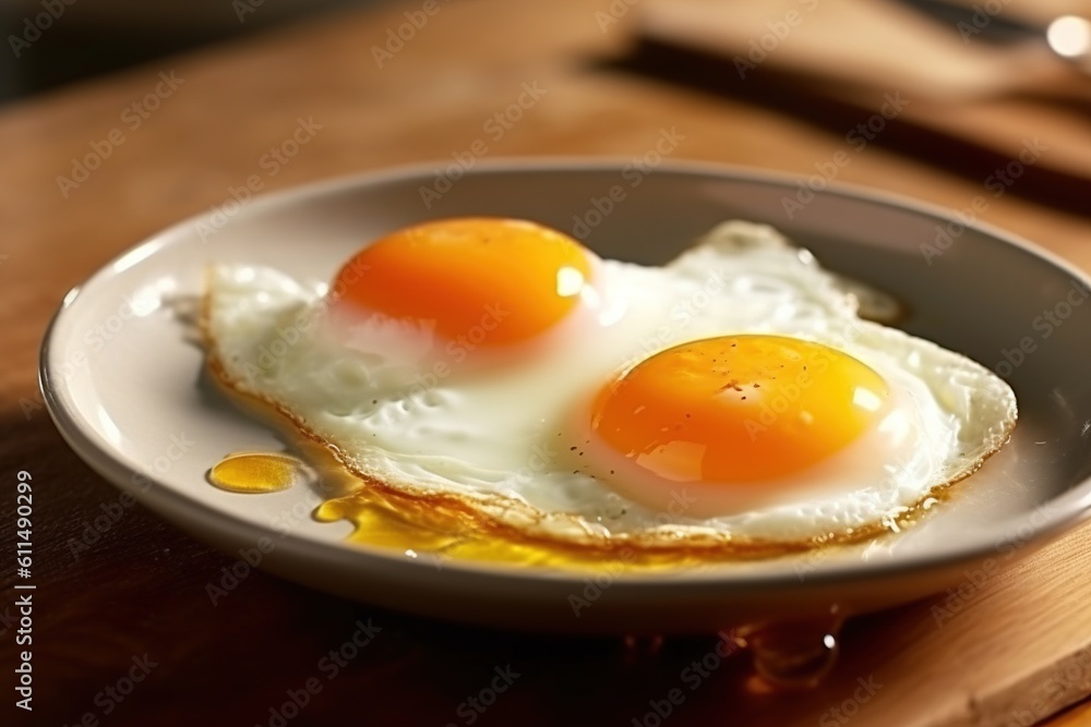 fried egg. Generative AI. fried egg. Generative AI.