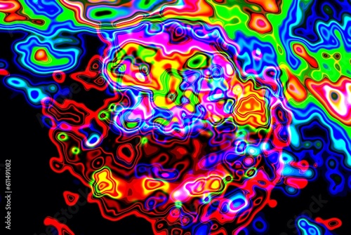 Abstract background. Multi-colored texture illustration.