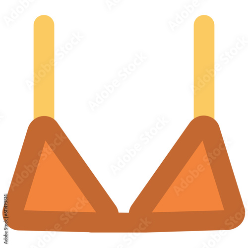 Beach wear, icon of bra 