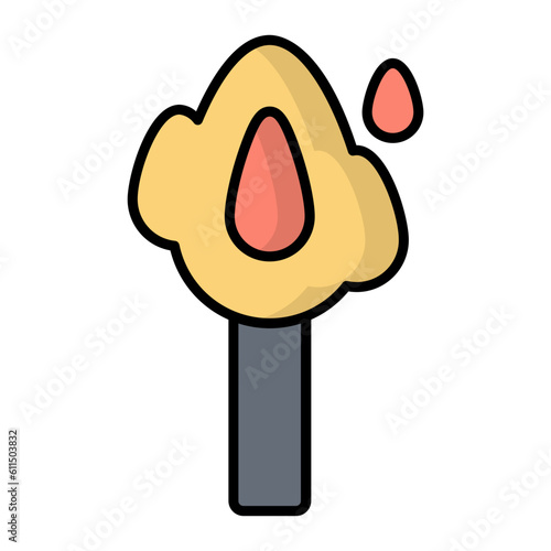 Fire Line Color Icon