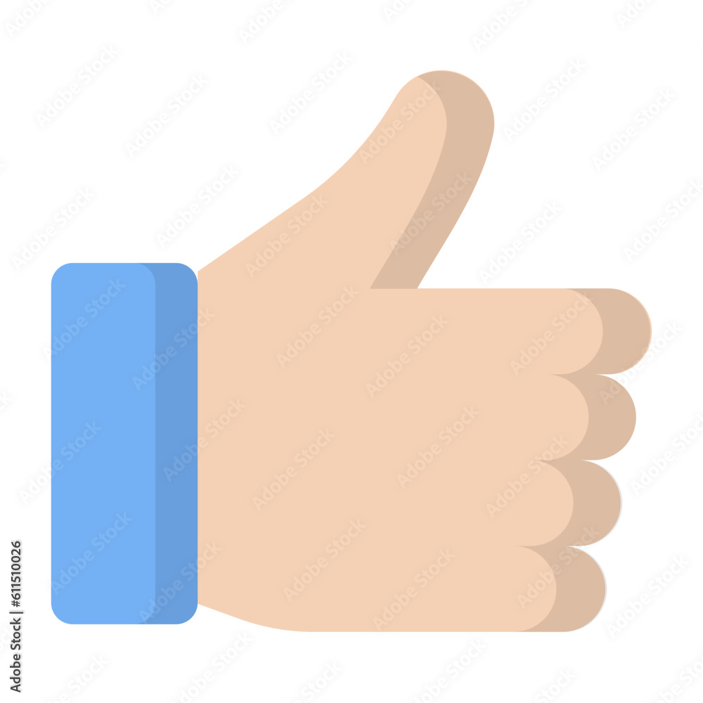Like Flat Icon Like Flat Icon
