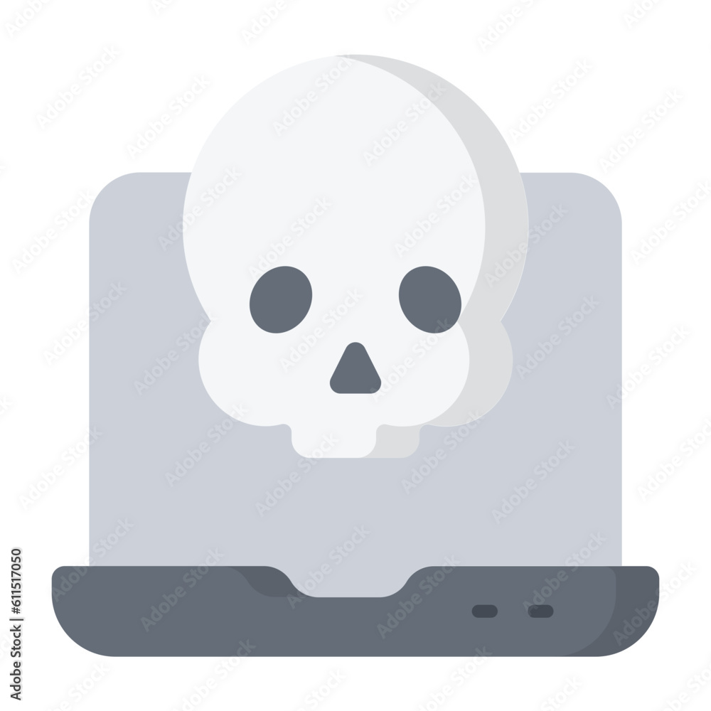 Internet Hacking Flat Icon Internet Hacking Flat Icon