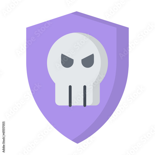 Malware Protection Flat Icon