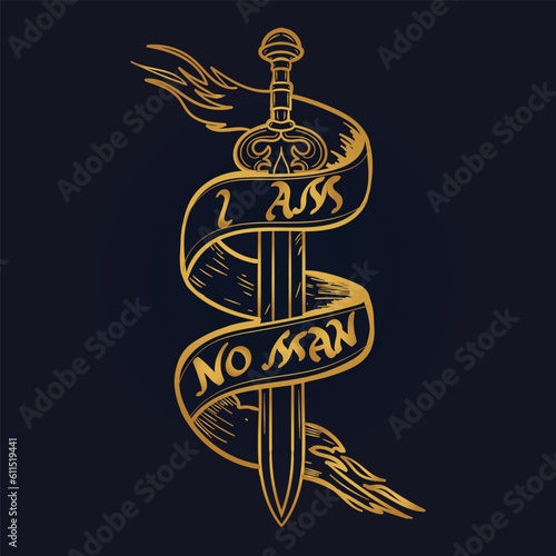 i am no man - Rings Lord - Middle earth , One Ring , Master Ring 