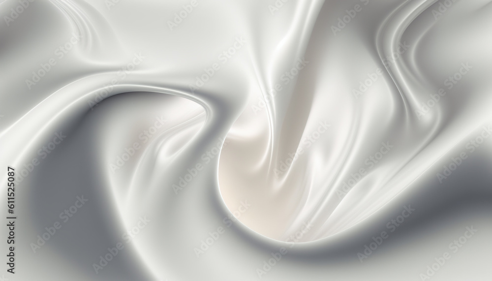 Obraz premium Abstract form material light background. AI generated