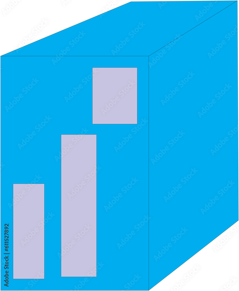 3d render of a building with reflection 3d render of a building with reflection