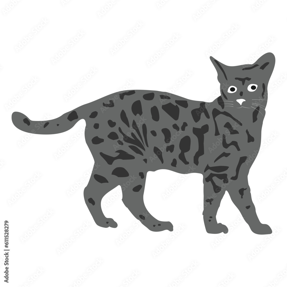 Fototapeta premium cat icon vector