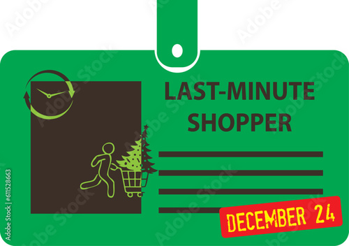 ID card for Last-Minute Shoppers