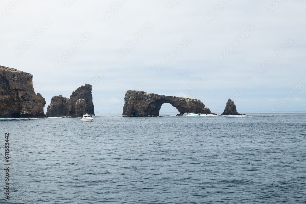 Arch Rock at Channel Islands National Park, California
