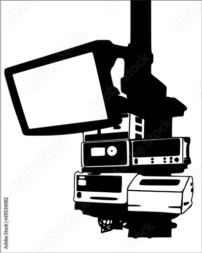 Illustration of an endoscope