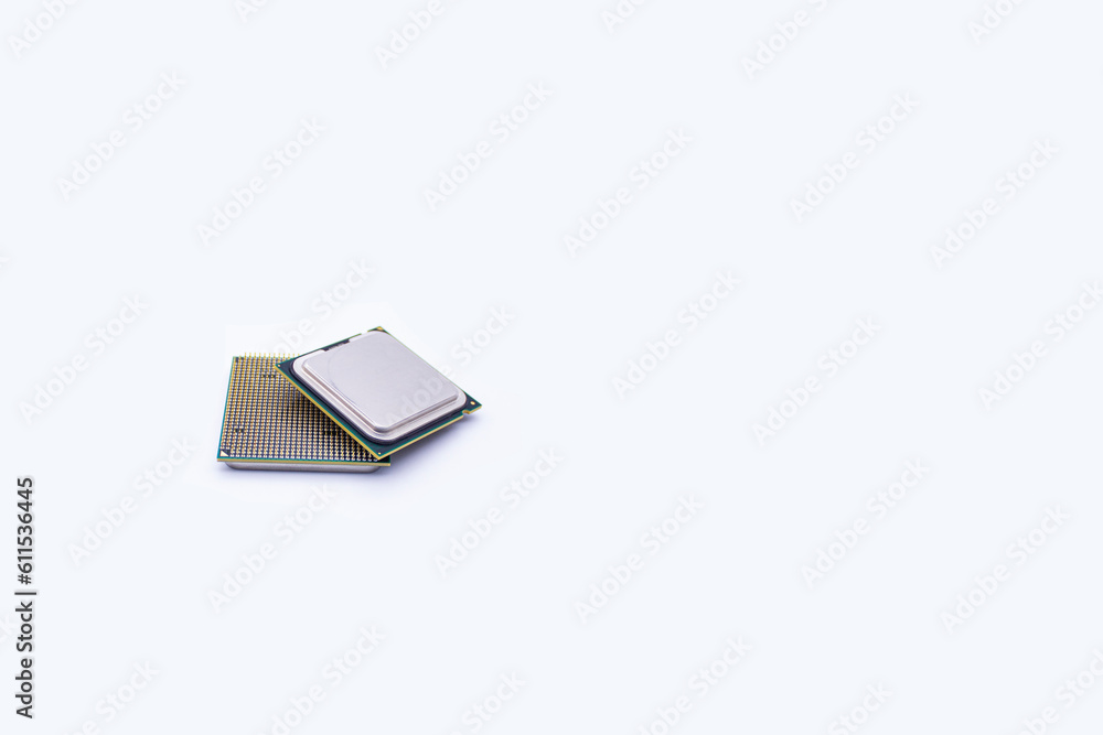 processors with white background processors with white background