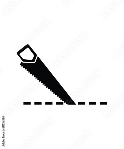 saw icon, vector best flat icon.