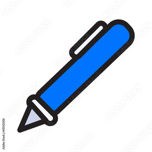 Pen Icon symbolizes writing, communication, and expression, representing the power of words and the act of putting thoughts into writing