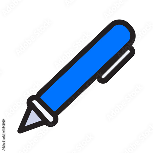 Pen Icon symbolizes writing, communication, and expression, representing the power of words and the act of putting thoughts into writing