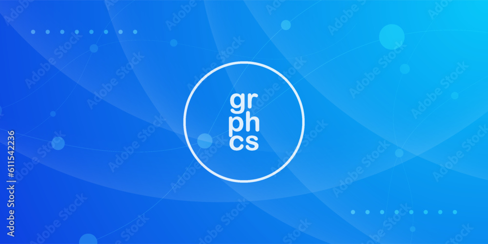 Simple and elegant blue abstract wave background geometry pattern for modern banner, cover, flyer, brochure, poster design, business presentation and website. Eps10 vector