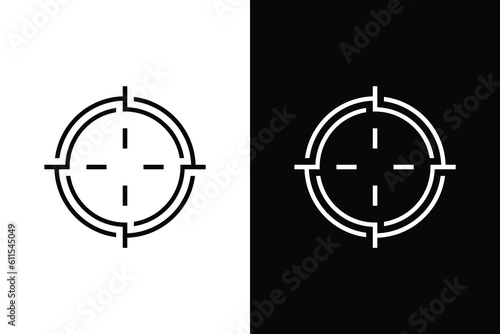 Weapon vector black and white concept. Very suitable in various business purposes also for icon, logo, symbol and many more.