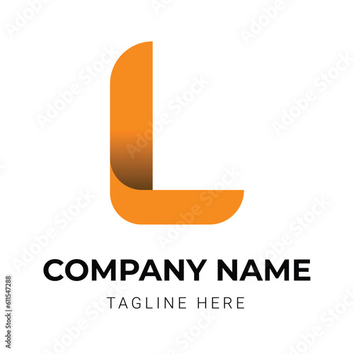 Modern letter logo design concept