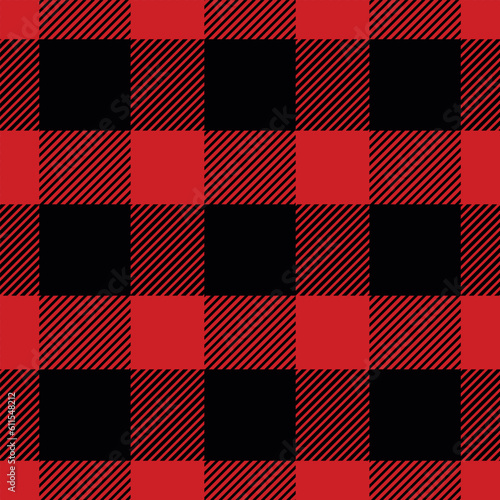 Classic red modern seamless Tartan pattern for printing clothes, fabrics, textiles, designer backgrounds and gift packaging.