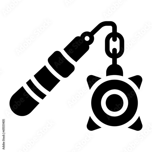 flail Solid icon