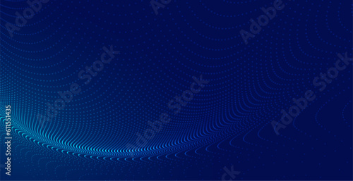digital big particle abstract background for futuristic wireframe backdrop