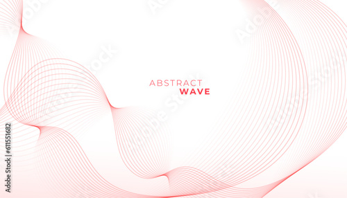 minimal and abstract curvy line motion backdrop design