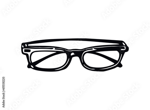 Modern eyeglasses frame, a symbol of elegance