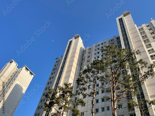 apartment tower in the city
