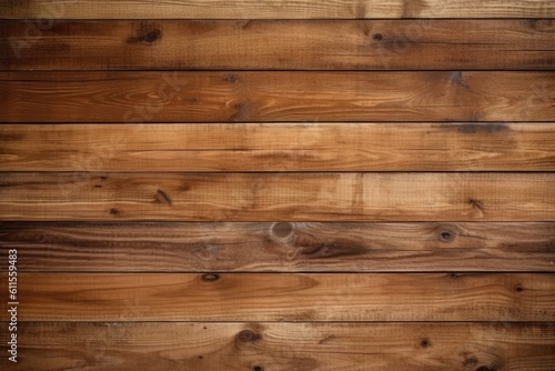 Medium brown wood texture background. Generative AI