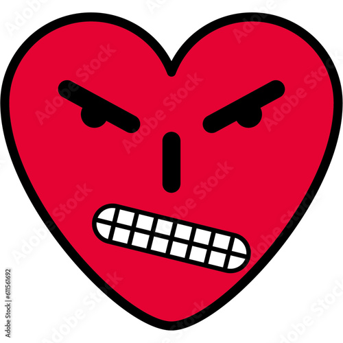 Angry heart