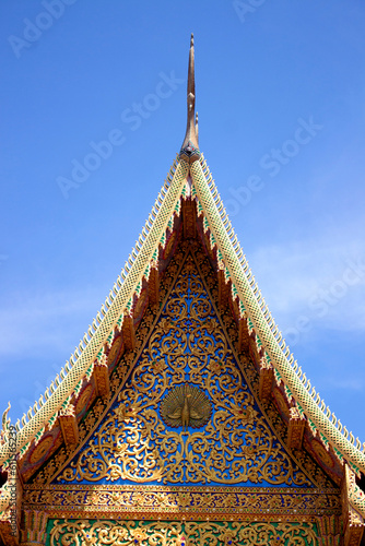 Architecture in Thai temples in the northern thailand