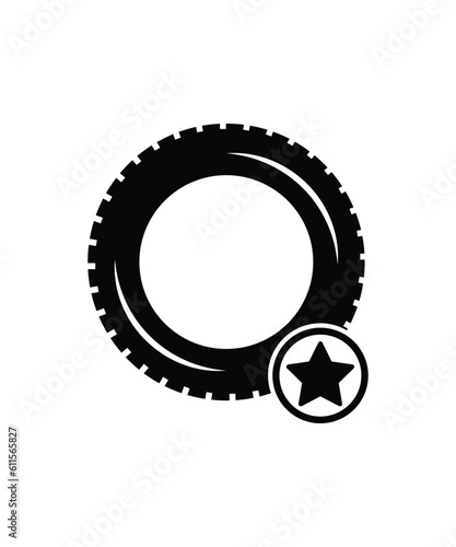 best tire icon, vector best flat icon.