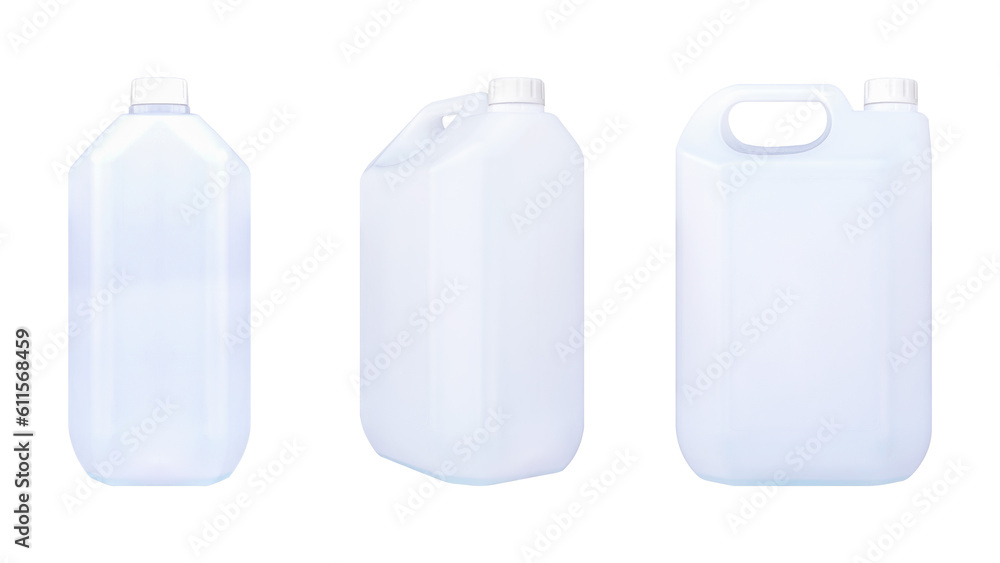 Collection set white gallon water Collection set white gallon water