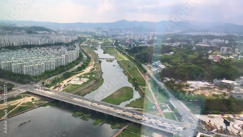 Daejeon, South Korea - May 2023 : Cityscape of Daejeon photo