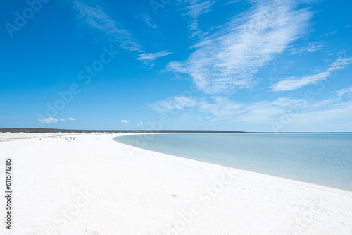 White sand beach, paradise, turquoise blue water. Dream.