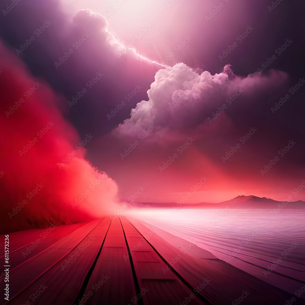 abstract powder splatted background. pink, red, white powder explosion on transparent background. 