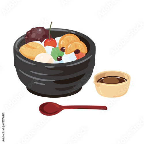 フルーツあんみつ