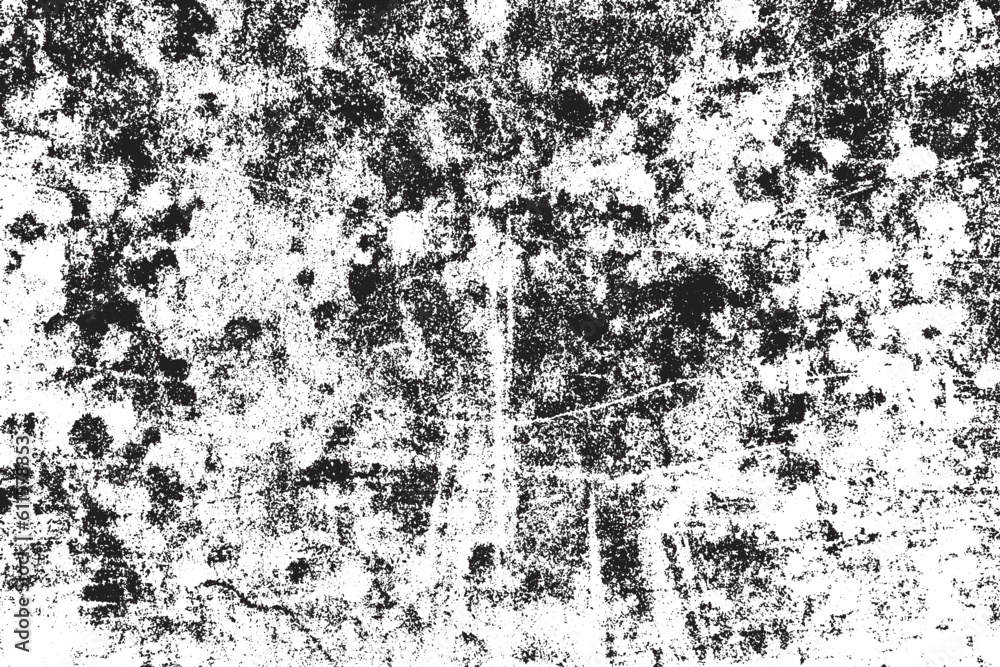 Obraz premium Grunge Texture Vector Worn Scratched Wall Background