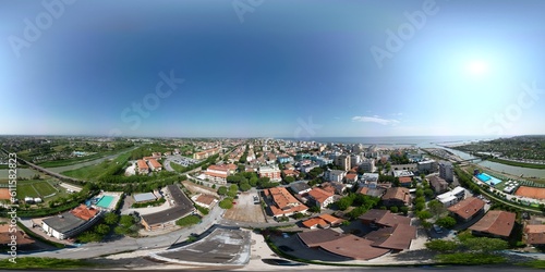 360 panorama of Gatteo a Mare ITALY photo
