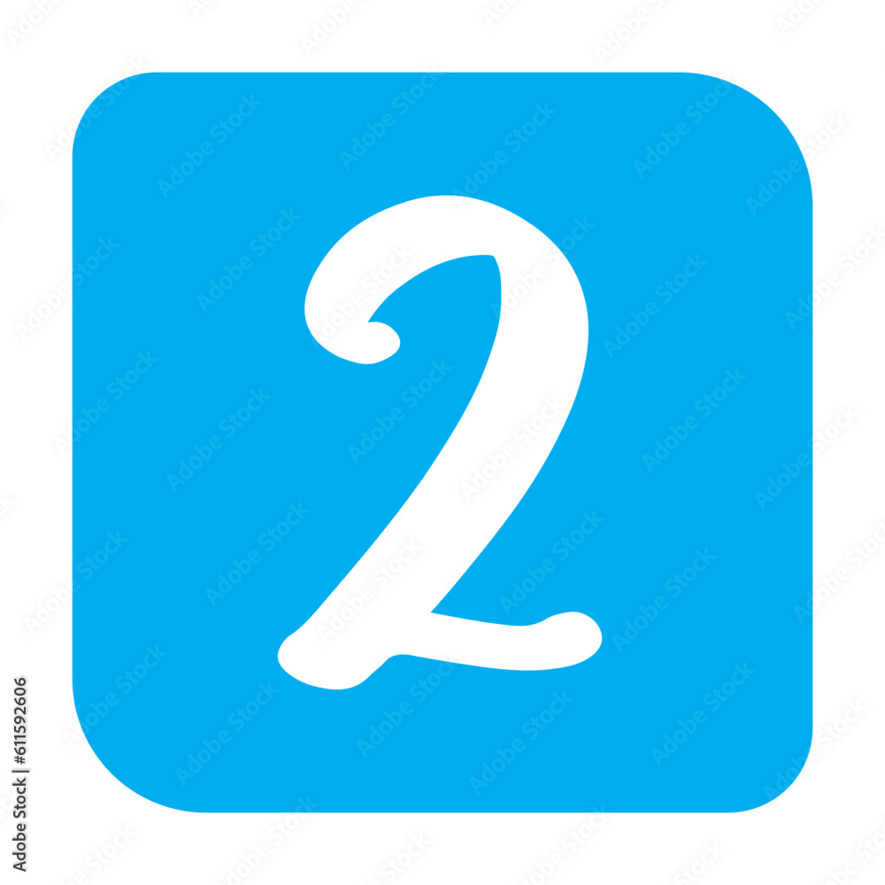 Number 2 Icon