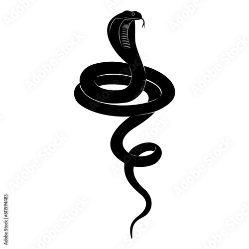 ilustration of a snake vector