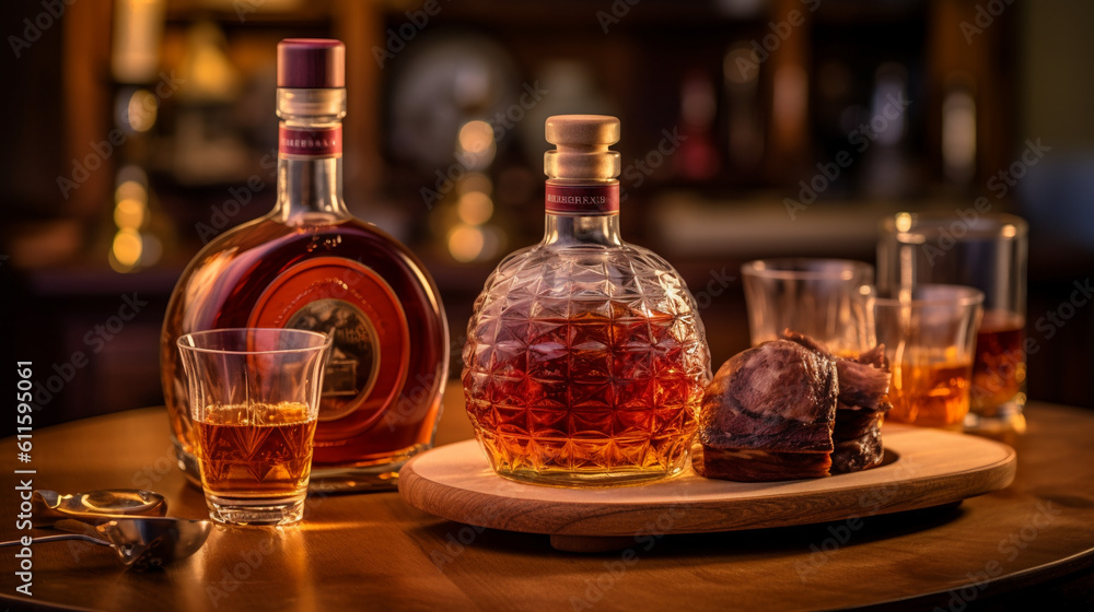 still life with bottle and glass of cognac still life with bottle and glass of cognac
