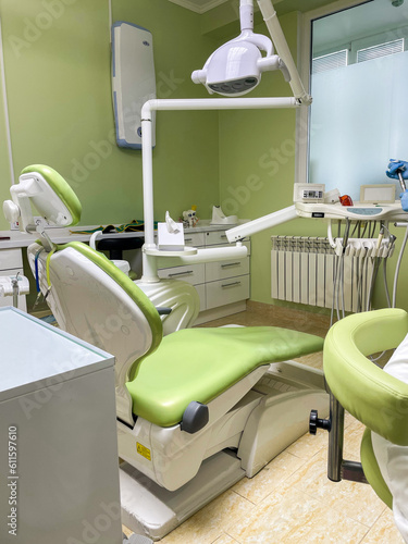 dentist office. Special equipment for a dentist,