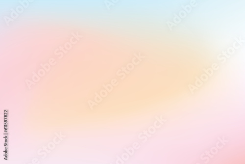 Abstract blurred gradient colorful background