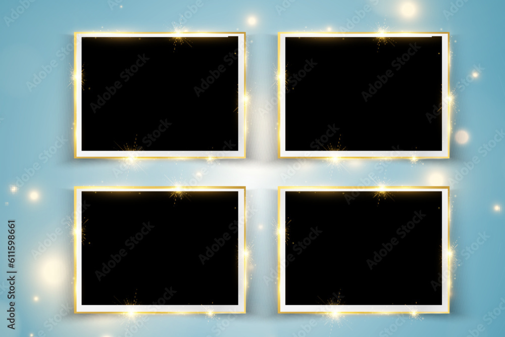 Vector illustration of a gold frame on a background.
Vector illustration of a gold frame on a background.