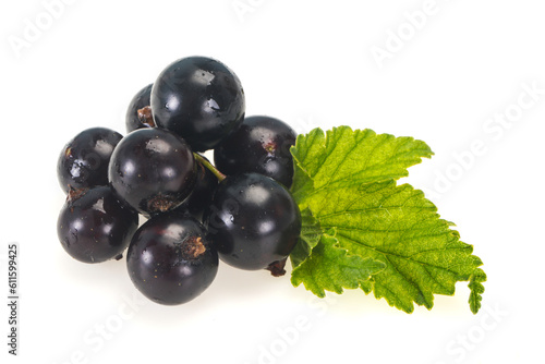 Fresh ripe sweet black currant